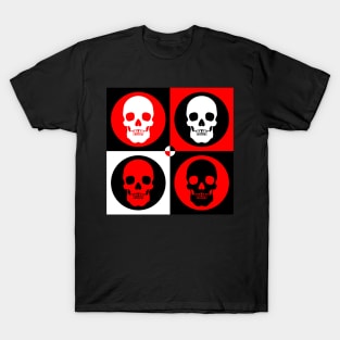 Skull Pattern | Pop Art T-Shirt